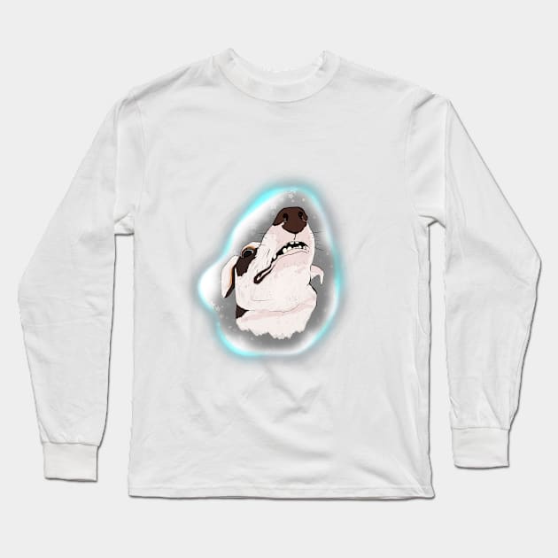 Cow-dog POV Long Sleeve T-Shirt by Yaalala